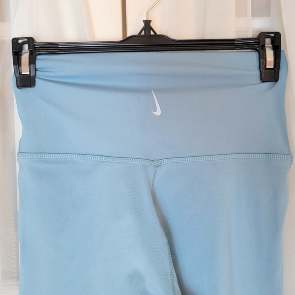 Nike Womens Small Crochet Trimmed 7/8 High Waist Leggings Sportswear Boho - Picture 5 of 9